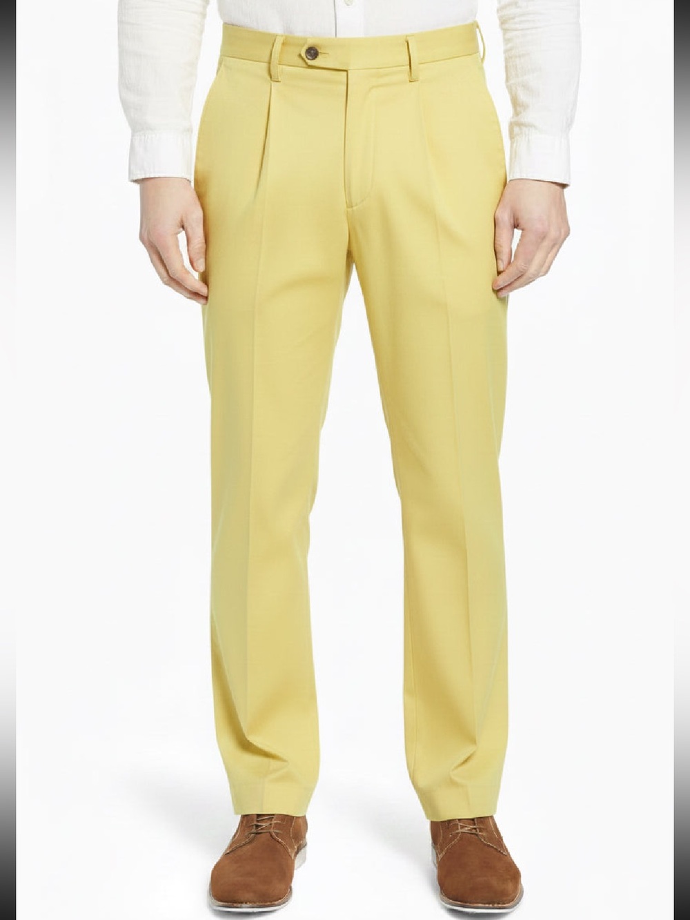 BERLE CHARLESTON KHAKIS PLEATED CHINO PANTS ♣️♣️